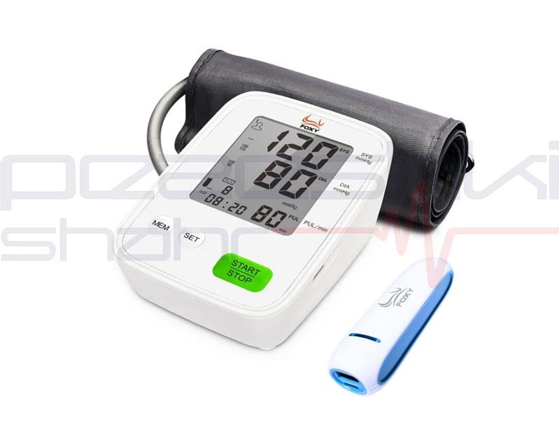 خرید-فشارسنج-بازویی-دیجیتال-فوکسی-مدل-ECCO-به-همراه-پاوربانک