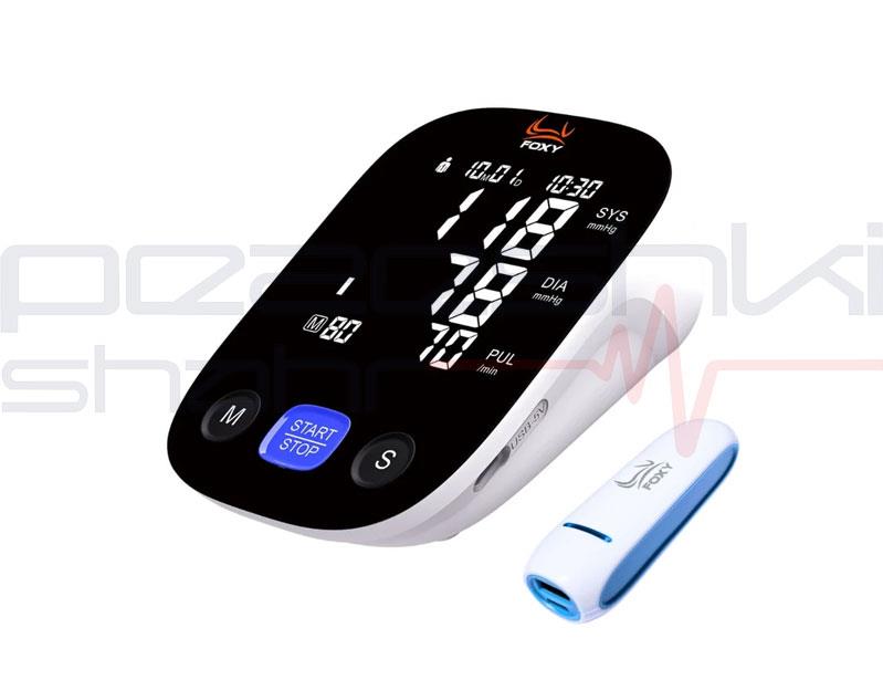 خرید-فشارسنج-بازویی-دیجیتال-فوکسی-مدل-BLACK-به-همراه-پاوربانک
