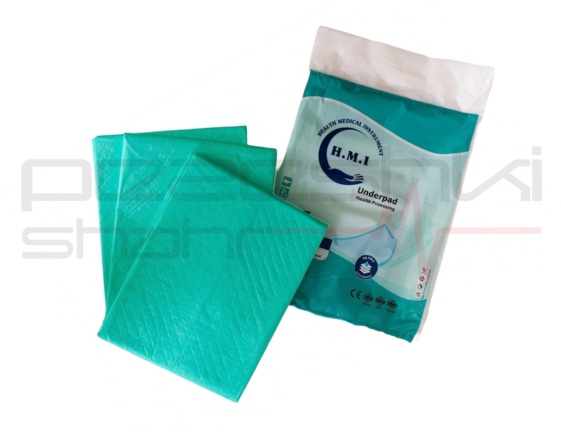 زیرانداز بهداشتی بیمار HMI سایز 60×90 بسته 5 عددی